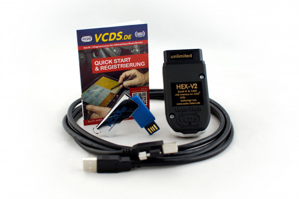 HEX-V2 inkl. VCDS - 3 FIN Lizenz